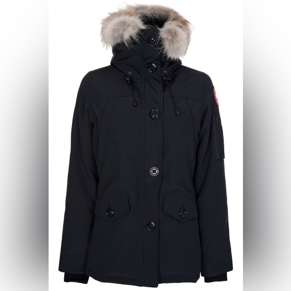Canada Goose Black Jacket with Fur Hood